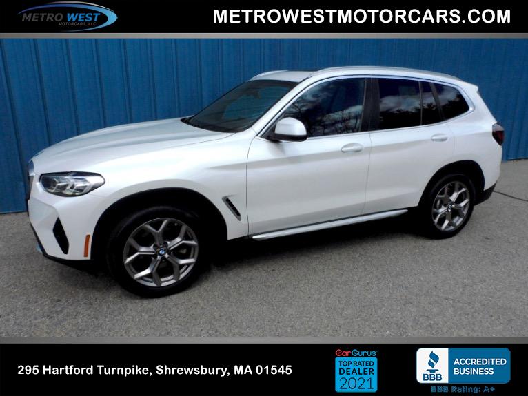 Used Used 2022 BMW X3 xDrive30i Sports Activity Vehicle for sale Call for price at Metro West Motorcars LLC in Shrewsbury MA
