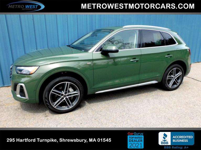 Used 2022 Audi Q5 S line Prestige 55 TFSI e quattro Used 2022 Audi Q5 S line Prestige 55 TFSI e quattro for sale  at Metro West Motorcars LLC in Shrewsbury MA 1