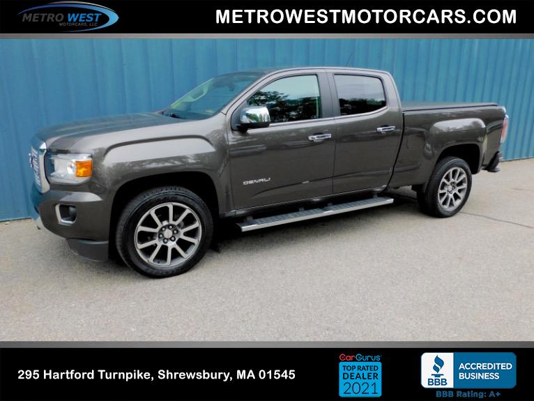 Used Used 2019 GMC Canyon Denali 4WD Crew Cab for sale $31,900 at Metro West Motorcars LLC in Shrewsbury MA
