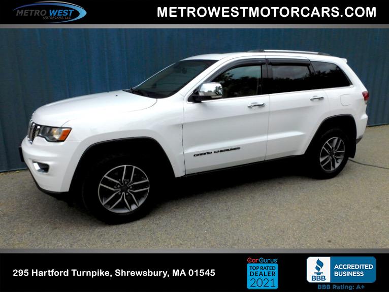 Used Used 2021 Jeep Grand Cherokee Limited for sale $19,900 at Metro West Motorcars LLC in Shrewsbury MA