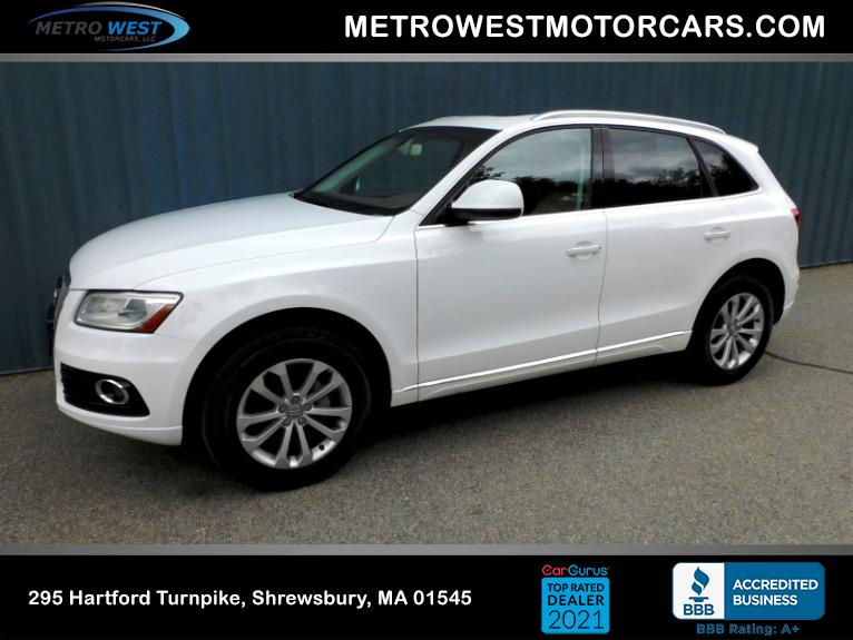 Used Used 2017 Audi Q5 2.0 TFSI Premium for sale $10,900 at Metro West Motorcars LLC in Shrewsbury MA