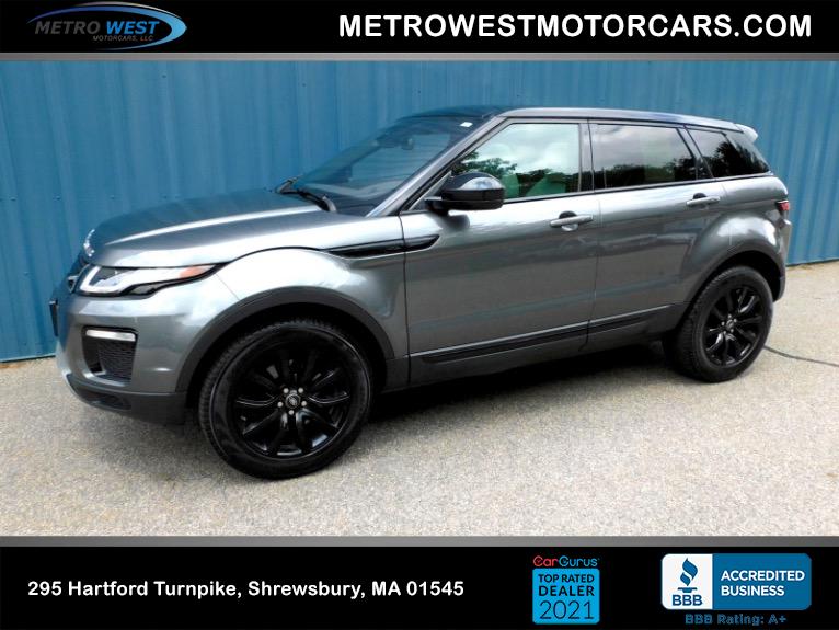 Used Used 2019 Land Rover Range Rover Evoque SE Premium for sale $19,900 at Metro West Motorcars LLC in Shrewsbury MA