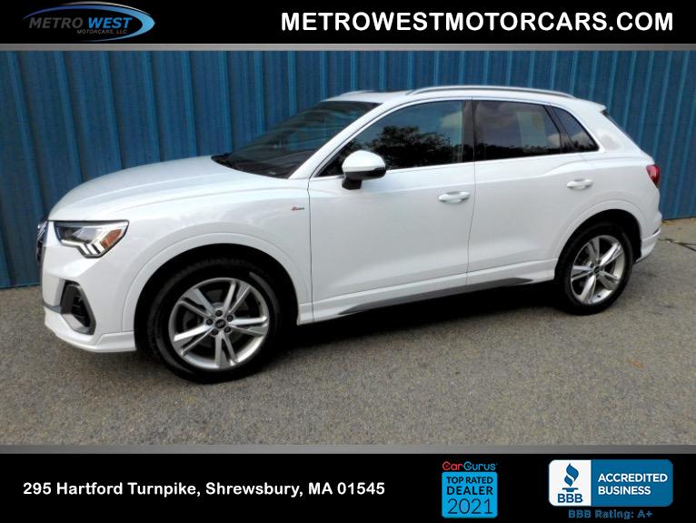 Used 2023 Audi Q3 S line Premium 45 TFSI quattro Used 2023 Audi Q3 S line Premium 45 TFSI quattro for sale  at Metro West Motorcars LLC in Shrewsbury MA 1