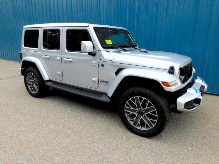 Used 2024 Jeep Wrangler 4xe High Altitude 4x4 Used 2024 Jeep Wrangler 4xe High Altitude 4x4 for sale  at Metro West Motorcars LLC in Shrewsbury MA 7