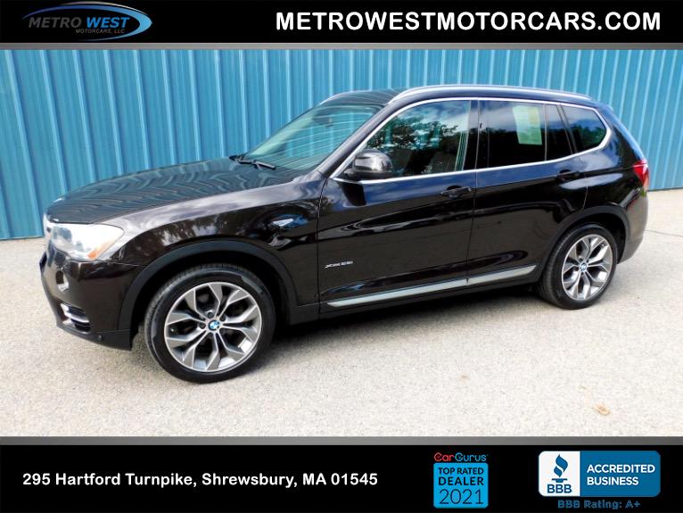 Used Used 2016 BMW X3 xDrive28i AWD for sale $11,600 at Metro West Motorcars LLC in Shrewsbury MA
