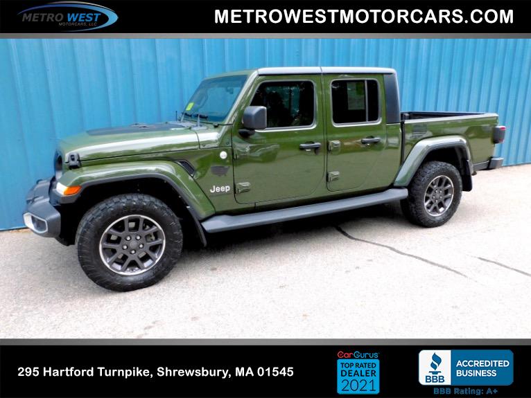 Used Used 2021 Jeep Gladiator High Altitude 4x4 for sale $27,600 at Metro West Motorcars LLC in Shrewsbury MA