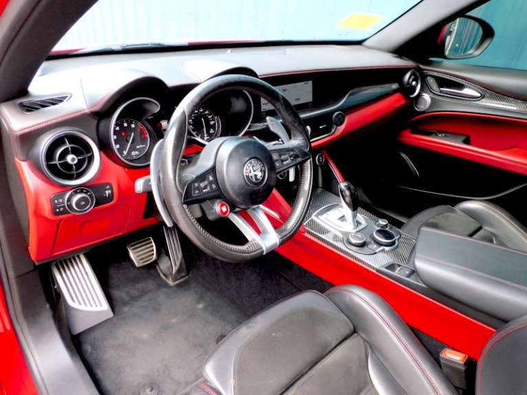 Used 2018 Alfa Romeo Stelvio Quadrifoglio AWD Used 2018 Alfa Romeo Stelvio Quadrifoglio AWD for sale  at Metro West Motorcars LLC in Shrewsbury MA 13