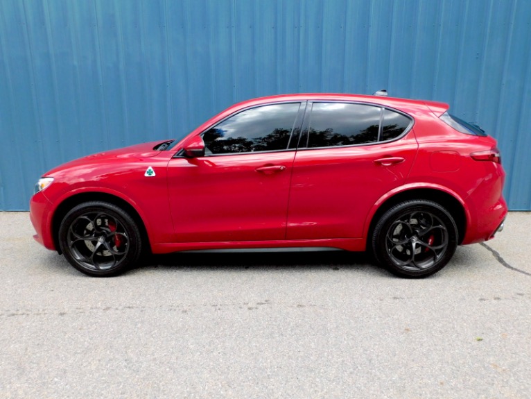 Used 2018 Alfa Romeo Stelvio Quadrifoglio AWD Used 2018 Alfa Romeo Stelvio Quadrifoglio AWD for sale  at Metro West Motorcars LLC in Shrewsbury MA 2