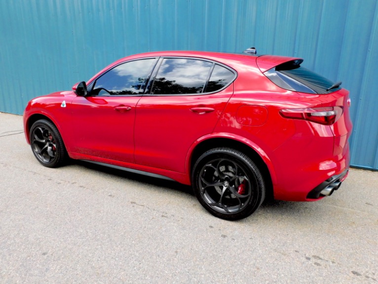 Used 2018 Alfa Romeo Stelvio Quadrifoglio AWD Used 2018 Alfa Romeo Stelvio Quadrifoglio AWD for sale  at Metro West Motorcars LLC in Shrewsbury MA 3