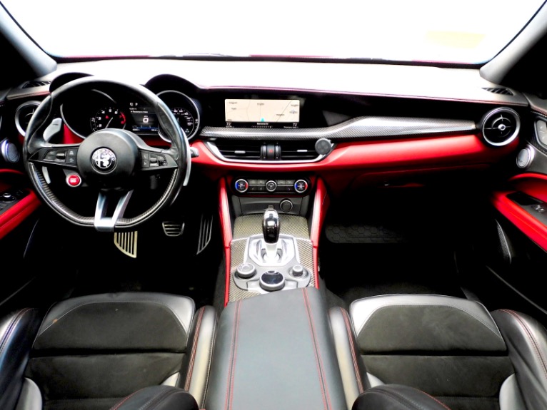 Used 2018 Alfa Romeo Stelvio Quadrifoglio AWD Used 2018 Alfa Romeo Stelvio Quadrifoglio AWD for sale  at Metro West Motorcars LLC in Shrewsbury MA 9