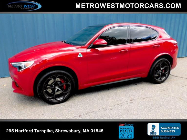Used Used 2018 Alfa Romeo Stelvio Quadrifoglio AWD for sale Call for price at Metro West Motorcars LLC in Shrewsbury MA