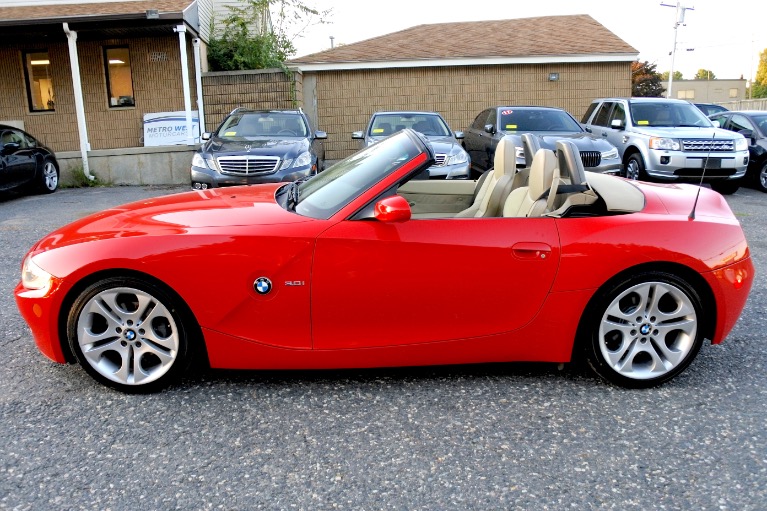 Used 2005 BMW Z4 Z4 2dr Roadster 3.0i Used 2005 BMW Z4 Z4 2dr Roadster 3.0i for sale  at Metro West Motorcars LLC in Shrewsbury MA 2