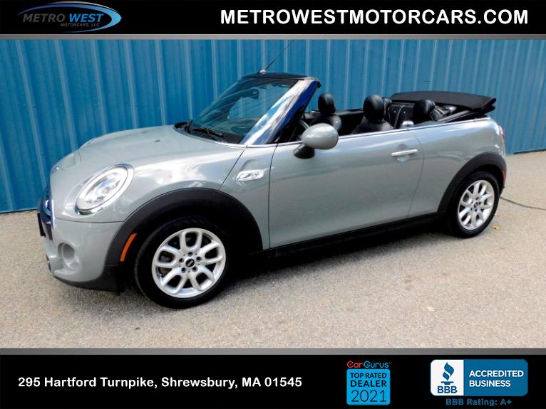 Used Used 2017 MINI Convertible Cooper S FWD for sale Call for price at Metro West Motorcars LLC in Shrewsbury MA