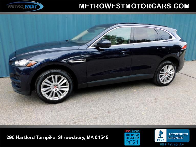 Used Used 2020 Jaguar F-pace 25t Prestige AWD for sale $14,600 at Metro West Motorcars LLC in Shrewsbury MA