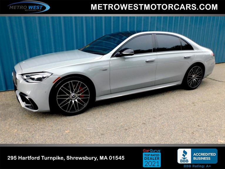 Used Used 2024 Mercedes-Benz S-Class AMG S 63 E 4MATIC Sedan for sale $149,600 at Metro West Motorcars LLC in Shrewsbury MA