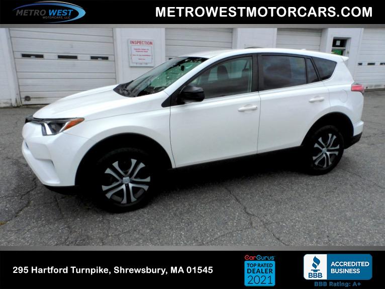 Used Used 2018 Toyota Rav4 LE AWD (Natl) for sale $18,600 at Metro West Motorcars LLC in Shrewsbury MA