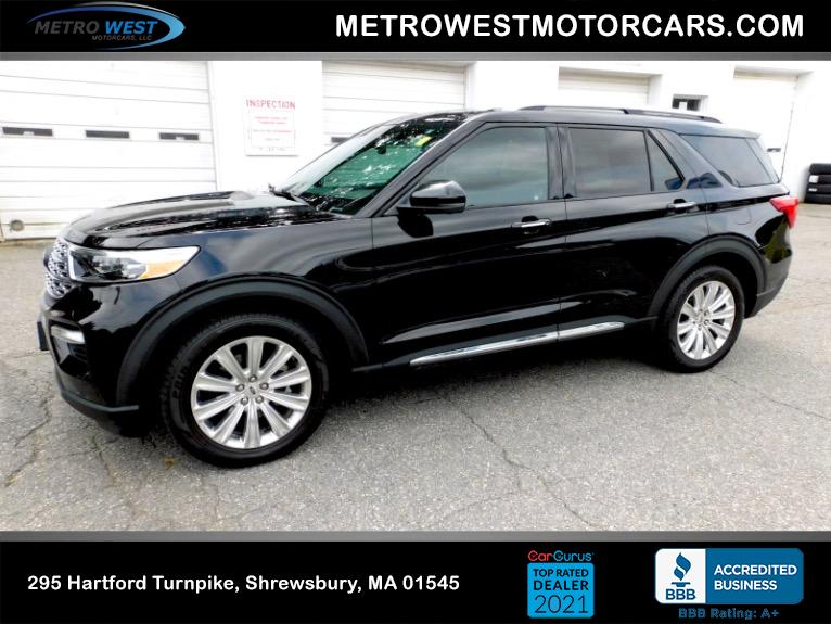Used Used 2020 Ford Explorer Limited RWD for sale $17,600 at Metro West Motorcars LLC in Shrewsbury MA