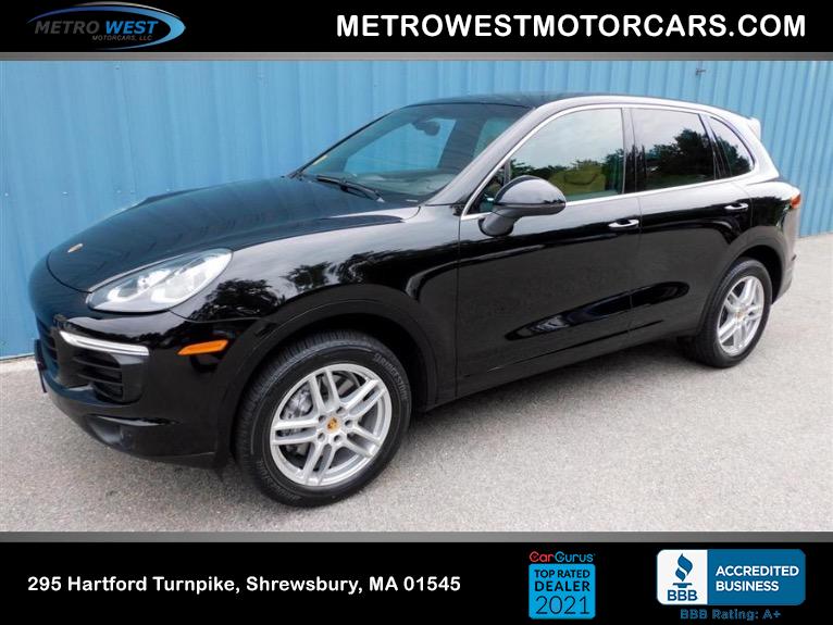Used Used 2016 Porsche Cayenne S AWD for sale $17,600 at Metro West Motorcars LLC in Shrewsbury MA