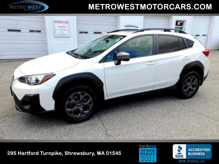 Used 2022 Subaru Crosstrek Sport CVT Used 2022 Subaru Crosstrek Sport CVT for sale  at Metro West Motorcars LLC in Shrewsbury MA 1