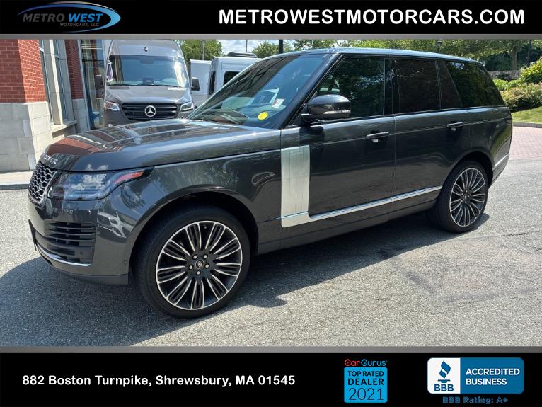Used 2021 Land Rover Range Rover P525 Westminster SWB Used 2021 Land Rover Range Rover P525 Westminster SWB for sale  at Metro West Motorcars LLC in Shrewsbury MA 1