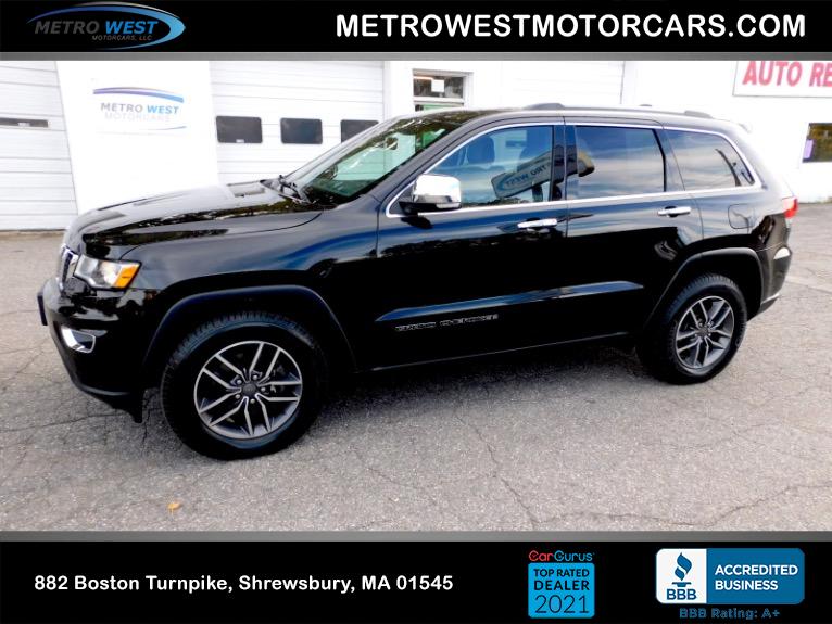 Used Used 2019 Jeep Grand Cherokee Limited 4x4 for sale $16,600 at Metro West Motorcars LLC in Shrewsbury MA
