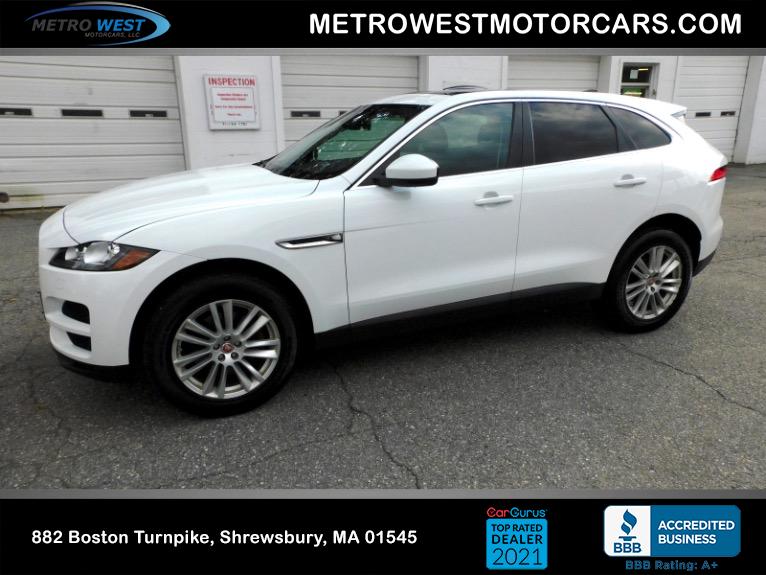 Used Used 2020 Jaguar F-pace 30t Prestige AWD for sale $15,600 at Metro West Motorcars LLC in Shrewsbury MA
