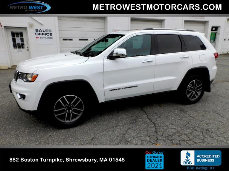 Used Used 2020 Jeep Grand Cherokee Limited 4x4 for sale $19,600 at Metro West Motorcars LLC in Shrewsbury MA