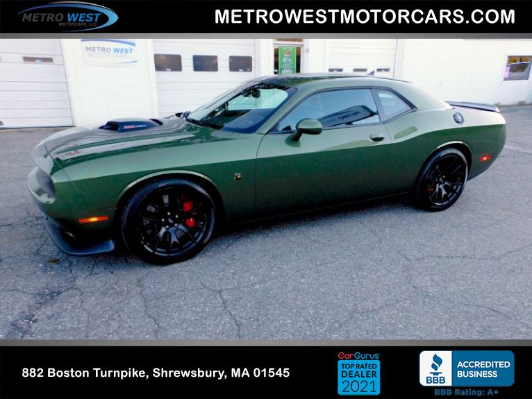 Used Used 2018 Dodge Challenger R/T Scat Pack RWD for sale $39,600 at Metro West Motorcars LLC in Shrewsbury MA