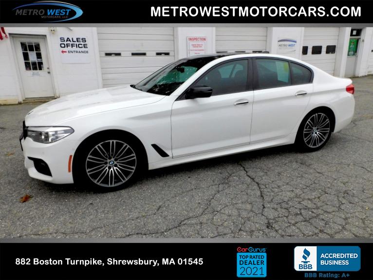Used Used 2018 BMW 5 Series 530i xDrive Sedan for sale $19,600 at Metro West Motorcars LLC in Shrewsbury MA