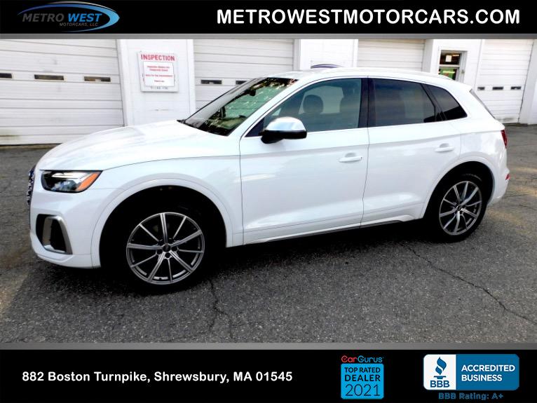 Used Used 2021 Audi SQ5 Premium Plus 3.0 TFSI quattro for sale $29,600 at Metro West Motorcars LLC in Shrewsbury MA