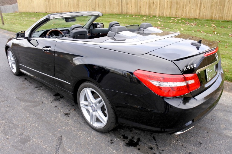 Used 2013 Mercedes-Benz E-class E550 Cabriolet Used 2013 Mercedes-Benz E-class E550 Cabriolet for sale  at Metro West Motorcars LLC in Shrewsbury MA 5