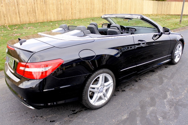 Used 2013 Mercedes-Benz E-class E550 Cabriolet Used 2013 Mercedes-Benz E-class E550 Cabriolet for sale  at Metro West Motorcars LLC in Shrewsbury MA 9