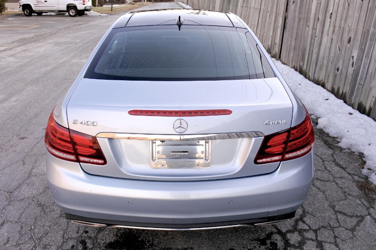 Used 2015 Mercedes-Benz E-class 2dr Cpe E 400 4MATIC Used 2015 Mercedes-Benz E-class 2dr Cpe E 400 4MATIC for sale at Metro West Motorcars LLC in Shrewsbury MA 4