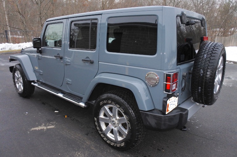 Used 2015 Jeep Wrangler Unlimited Sahara 4WD Used 2015 Jeep Wrangler Unlimited Sahara 4WD for sale at Metro West Motorcars LLC in Shrewsbury MA 3