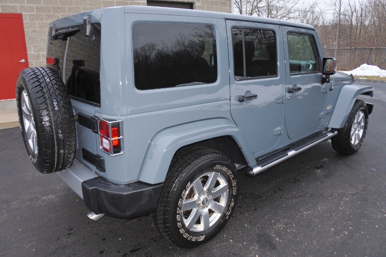 Used 2015 Jeep Wrangler Unlimited Sahara 4WD Used 2015 Jeep Wrangler Unlimited Sahara 4WD for sale at Metro West Motorcars LLC in Shrewsbury MA 5