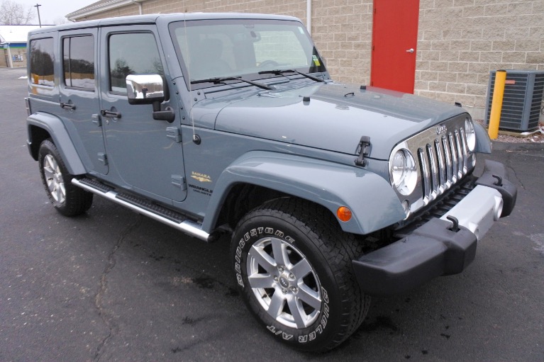 Used 2015 Jeep Wrangler Unlimited Sahara 4WD Used 2015 Jeep Wrangler Unlimited Sahara 4WD for sale  at Metro West Motorcars LLC in Shrewsbury MA 7