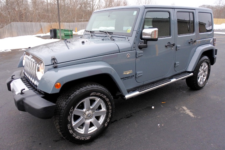 Used 2015 Jeep Wrangler Unlimited Sahara 4WD Used 2015 Jeep Wrangler Unlimited Sahara 4WD for sale  at Metro West Motorcars LLC in Shrewsbury MA 1