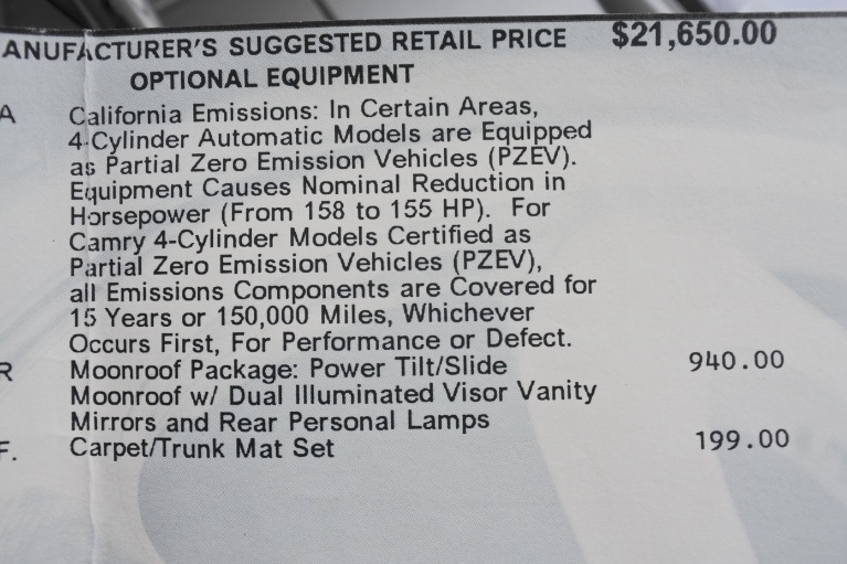 Used 2009 Toyota Camry LE Used 2009 Toyota Camry LE for sale  at Metro West Motorcars LLC in Shrewsbury MA 23