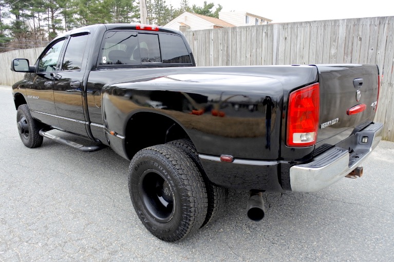 Used 2005 Dodge Ram 3500 4dr Quad Cab 160.5' WB DRW 4WD ST Used 2005 Dodge Ram 3500 4dr Quad Cab 160.5' WB DRW 4WD ST for sale  at Metro West Motorcars LLC in Shrewsbury MA 3