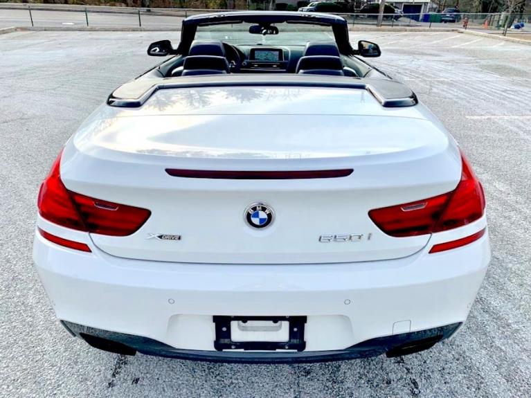 Used 2017 BMW 6 Series 650i xDrive Convertible Used 2017 BMW 6 Series 650i xDrive Convertible for sale at Metro West Motorcars LLC in Shrewsbury MA 4