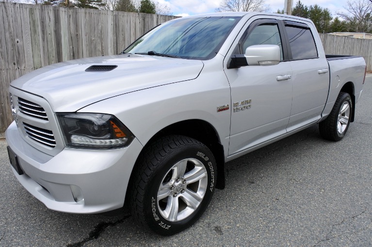 Used 2015 Ram 1500 4WD Crew Cab 140.5' Sport Used 2015 Ram 1500 4WD Crew Cab 140.5' Sport for sale at Metro West Motorcars LLC in Shrewsbury MA 1