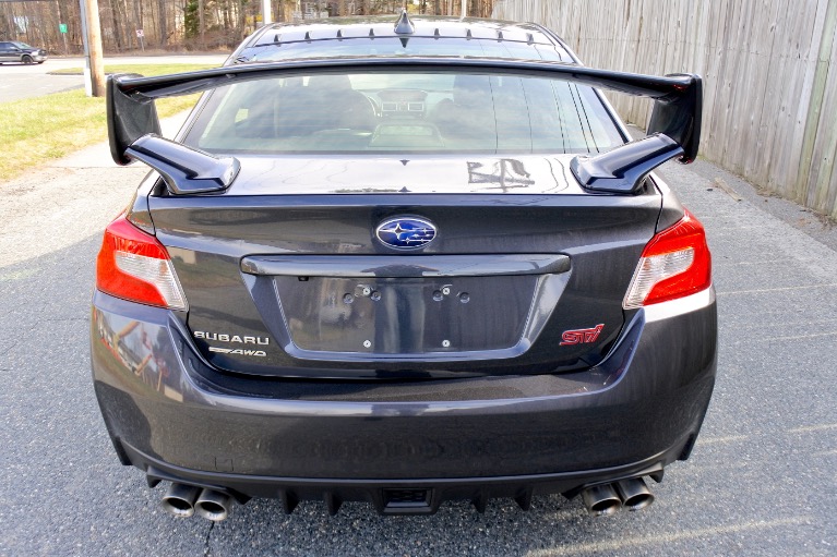 Used 2016 Subaru Wrx Sti Limited w/Wing Spoiler Used 2016 Subaru Wrx Sti Limited w/Wing Spoiler for sale  at Metro West Motorcars LLC in Shrewsbury MA 4