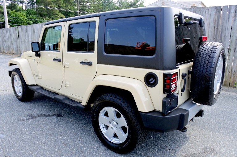 Used 2011 Jeep Wrangler Unlimited 4WD 4dr Sahara Used 2011 Jeep Wrangler Unlimited 4WD 4dr Sahara for sale at Metro West Motorcars LLC in Shrewsbury MA 3