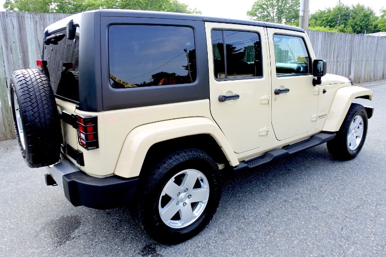 Used 2011 Jeep Wrangler Unlimited 4WD 4dr Sahara Used 2011 Jeep Wrangler Unlimited 4WD 4dr Sahara for sale at Metro West Motorcars LLC in Shrewsbury MA 5