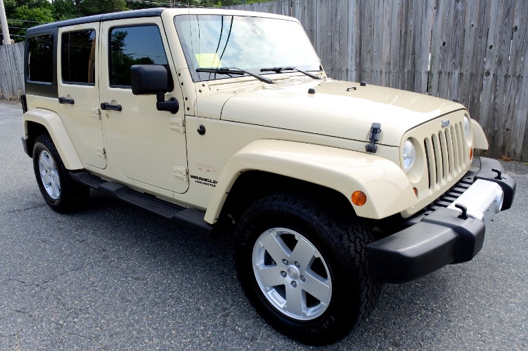 Used 2011 Jeep Wrangler Unlimited 4WD 4dr Sahara Used 2011 Jeep Wrangler Unlimited 4WD 4dr Sahara for sale at Metro West Motorcars LLC in Shrewsbury MA 7