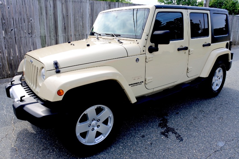 Used 2011 Jeep Wrangler Unlimited 4WD 4dr Sahara Used 2011 Jeep Wrangler Unlimited 4WD 4dr Sahara for sale at Metro West Motorcars LLC in Shrewsbury MA 1