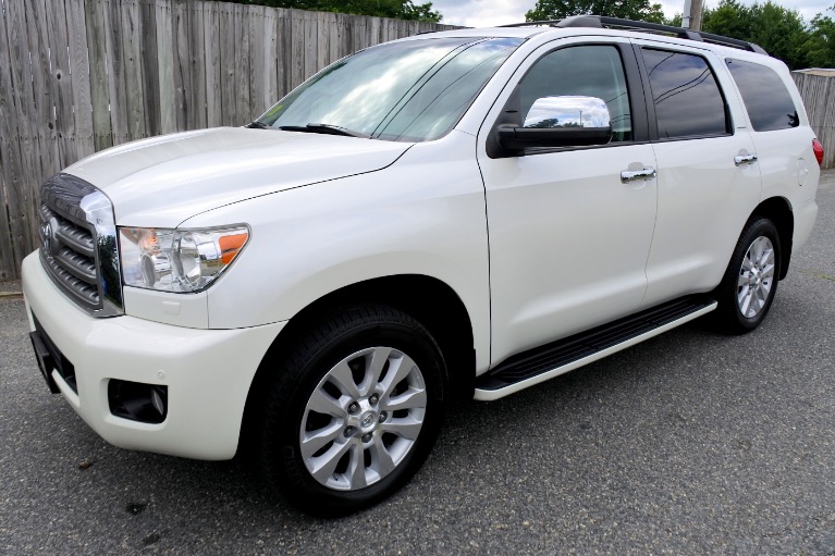 Used 2014 Toyota Sequoia Platinum 4WD Used 2014 Toyota Sequoia Platinum 4WD for sale at Metro West Motorcars LLC in Shrewsbury MA 1