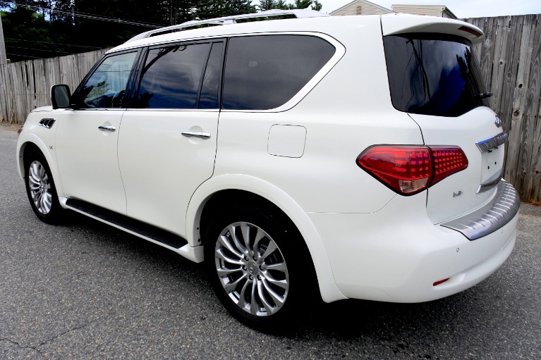 Used 2015 Infiniti Qx80 4WD Used 2015 Infiniti Qx80 4WD for sale at Metro West Motorcars LLC in Shrewsbury MA 3
