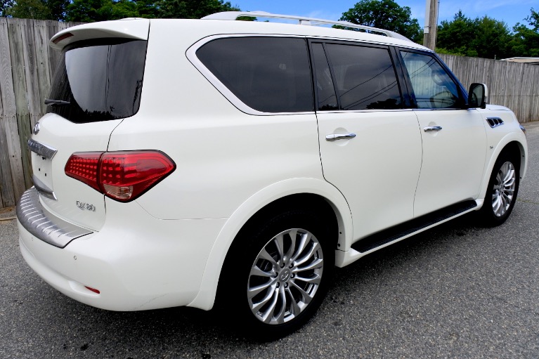 Used 2015 Infiniti Qx80 4WD Used 2015 Infiniti Qx80 4WD for sale at Metro West Motorcars LLC in Shrewsbury MA 5