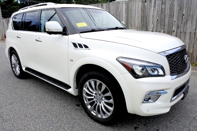 Used 2015 Infiniti Qx80 4WD Used 2015 Infiniti Qx80 4WD for sale at Metro West Motorcars LLC in Shrewsbury MA 7